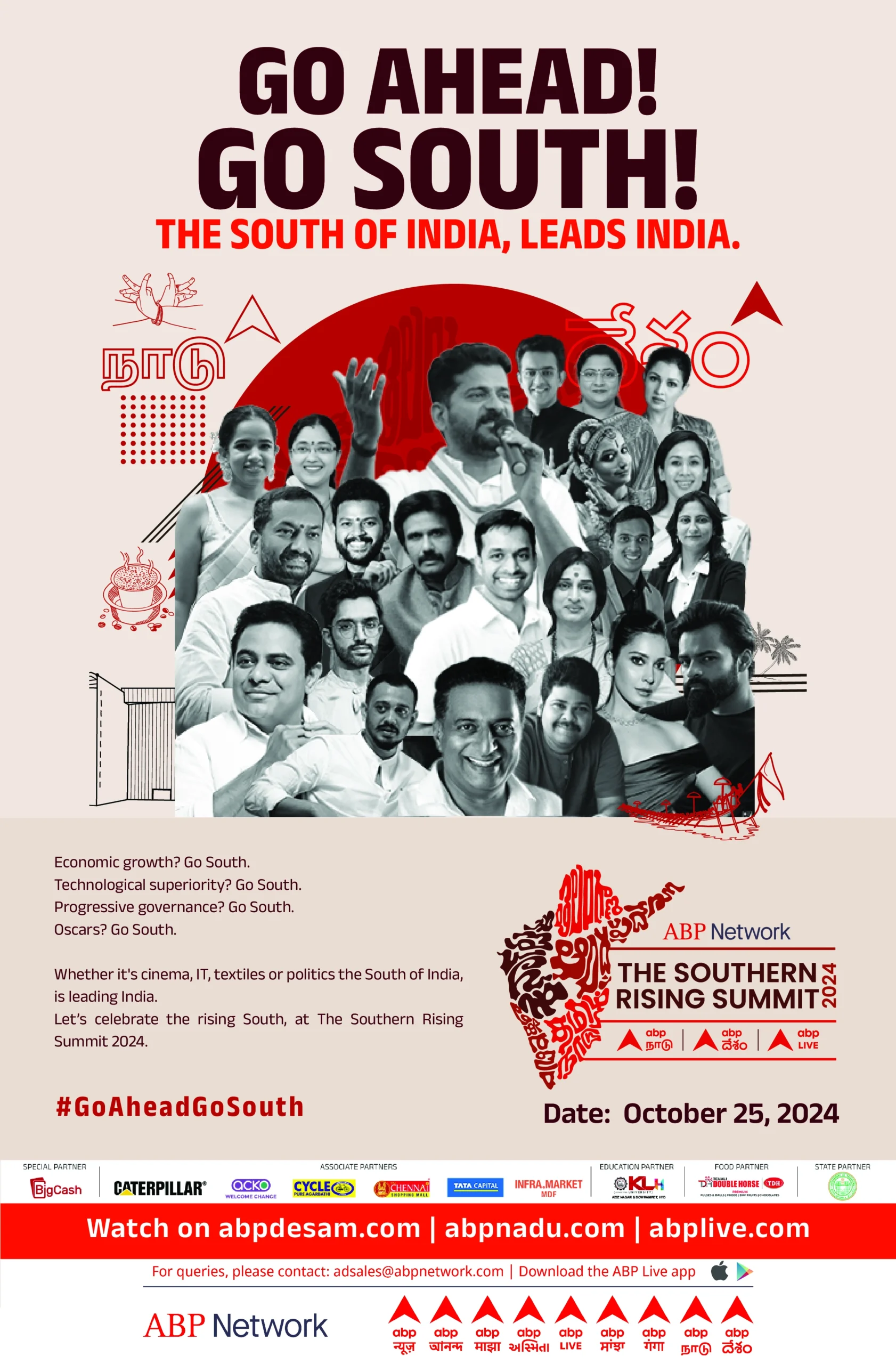 ABP Network’s second edition of ‘The Southern Rising Summit’ to spotlight south India’s pivotal role in shaping India’s future