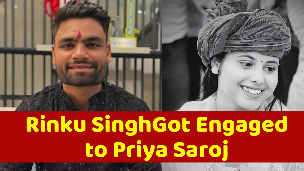 Rinku Singh: Aligarh’s Cricket Star Who Overcame Struggles to Achieve Success and Got Engaged to Priya Saroj