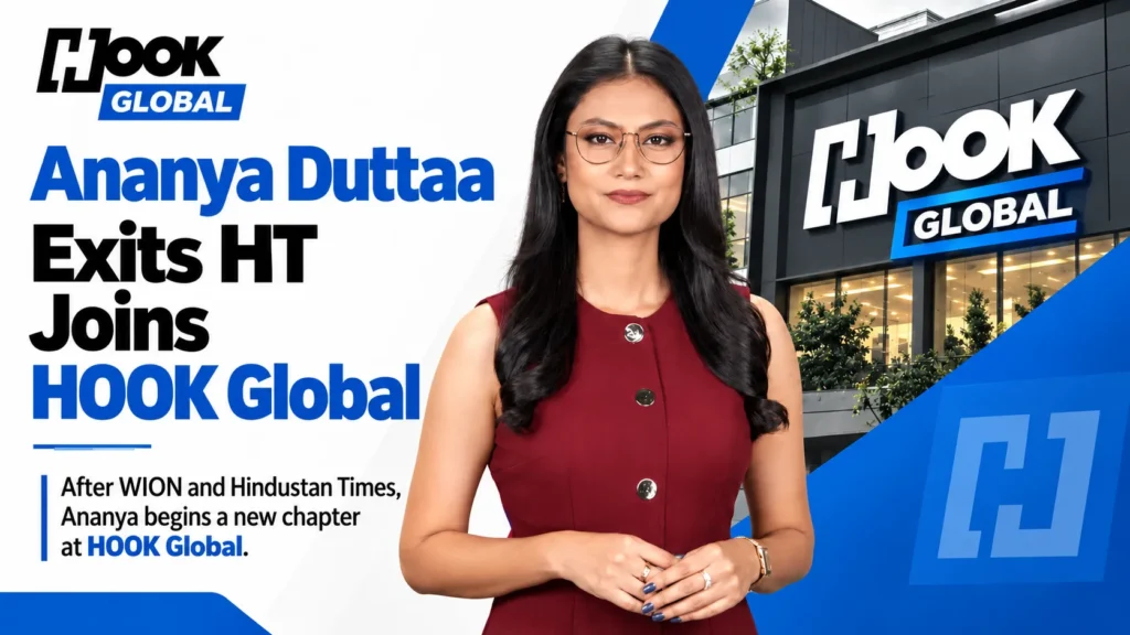 Ananya Duttaa Moves to HOOK